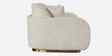 Elowen Fabric 4 Seater Sofa Set In Beige And Gold Colour