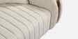 Elowen Fabric 4 Seater Sofa Set In Beige And Gold Colour