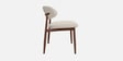 Rougeon Velvet Settee In Beige Colour