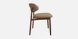 Heritage Boucle Fabric Settee In Brown Colour Heritage Boucle Fabric Settee In Brown Colour
