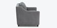 Elvis Velvet 2 Seater Sofa in Grey Colour