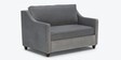 Elvis Velvet 2 Seater Sofa in Grey Colour
