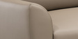 Elvis Leatherette 3 Seater Sofa in Sand Beige Colour