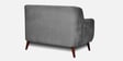 Elza Velvet 2 Seater Sofa in Grey Colour