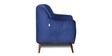 Elza Velvet 2 Seater Sofa in Navy Blue Colour