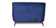 Elza Velvet 2 Seater Sofa in Navy Blue Colour