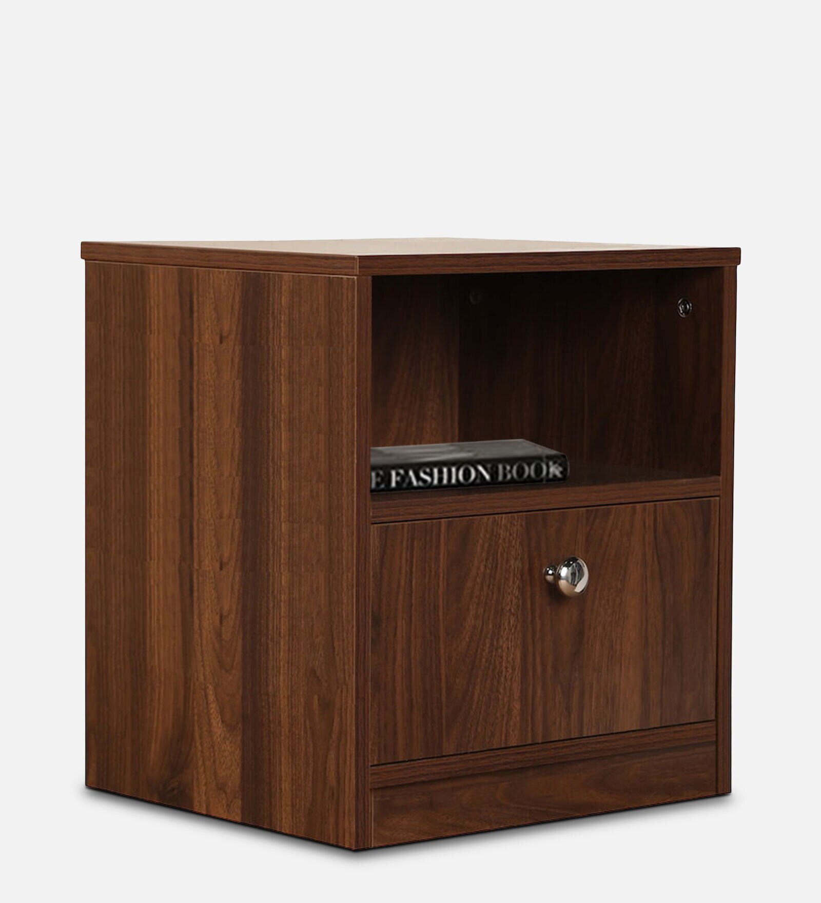 Buy Elara Bedside Table in Matte Finish with Drawer Online Modern Bed