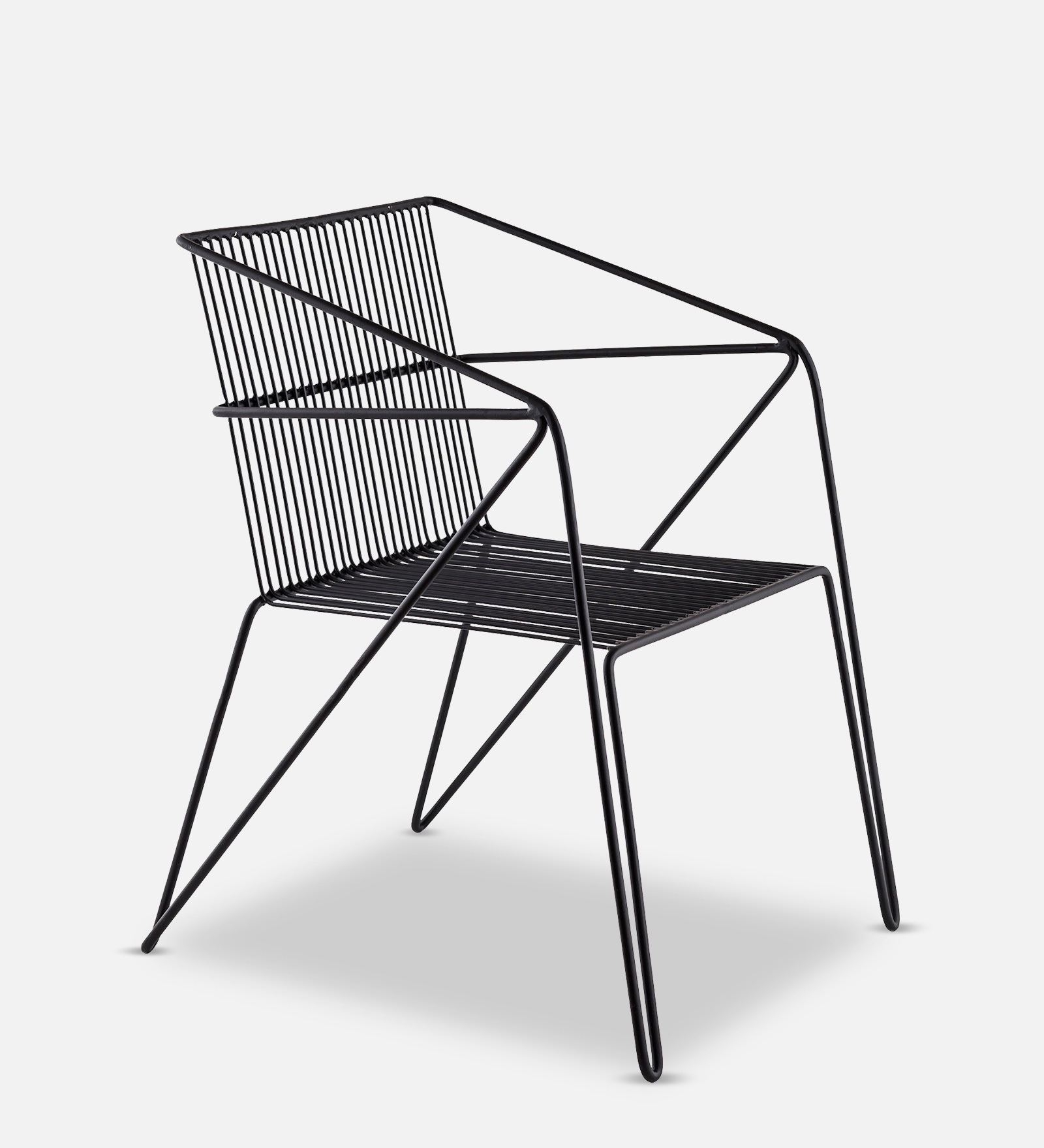 Eleanor Cafe Chairs in Black Colour