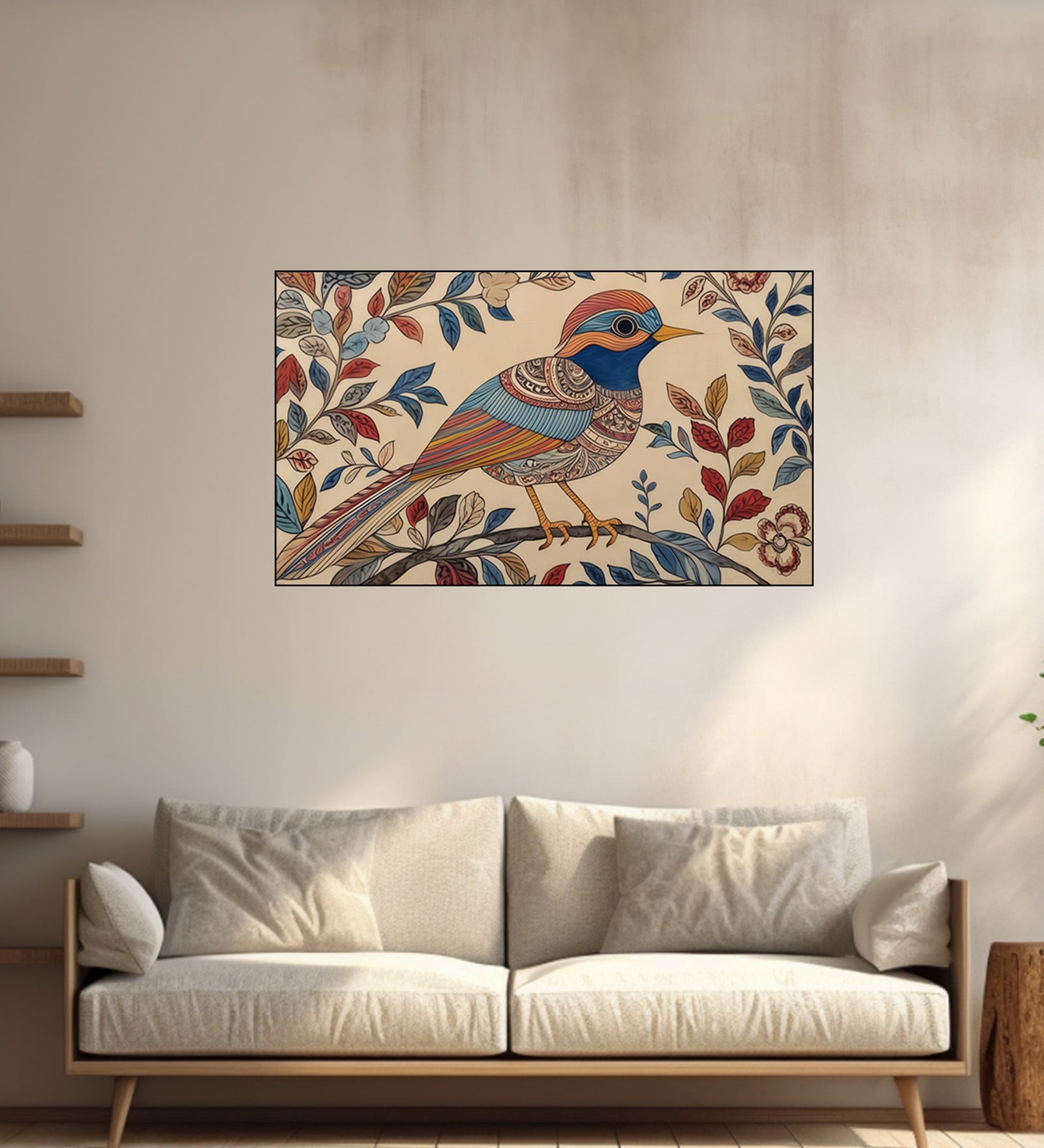 Canvas Art Series Collection Printed Wall Painting Black Frame