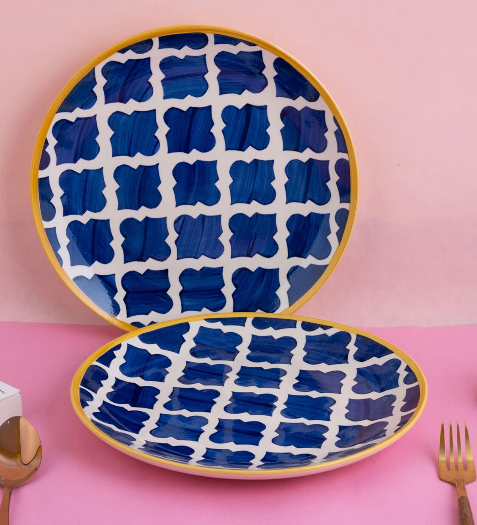 Buy Elegant Ceramic Dinner Plates (Set of 2) by Turkish Clay at 33 OFF