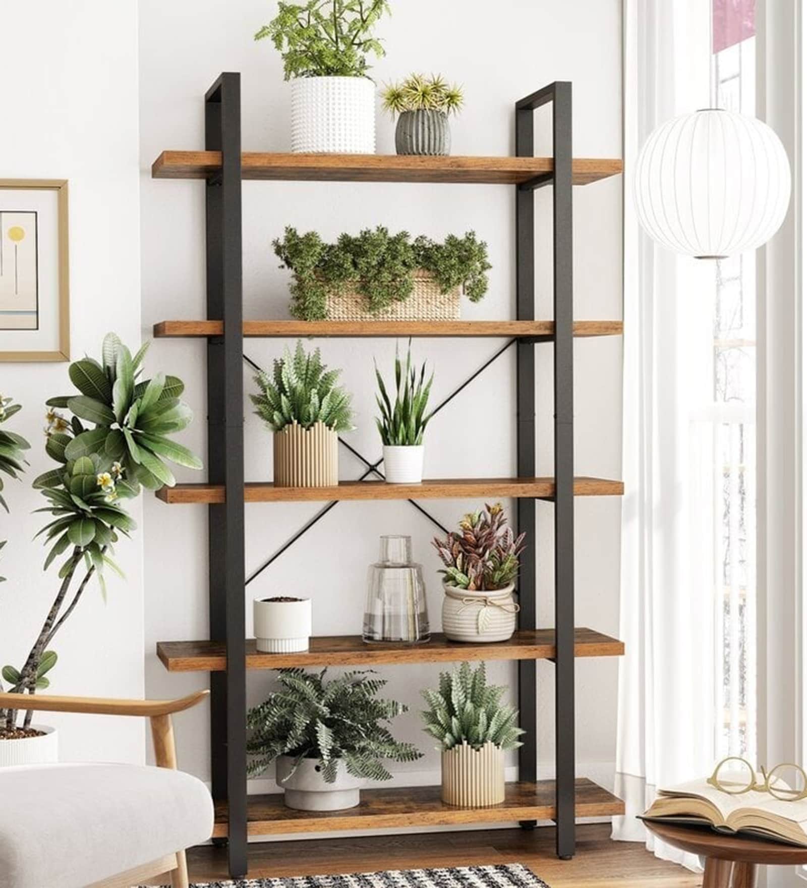 Elegant Shelf for Stylish Spaces with Wooden Finish