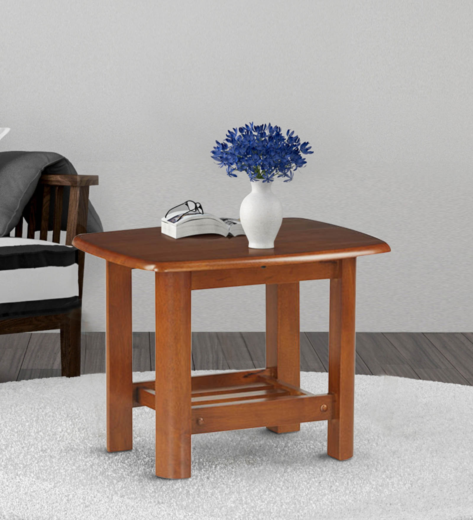 Elena Solid Wood Coffee Table in Wenge Colour