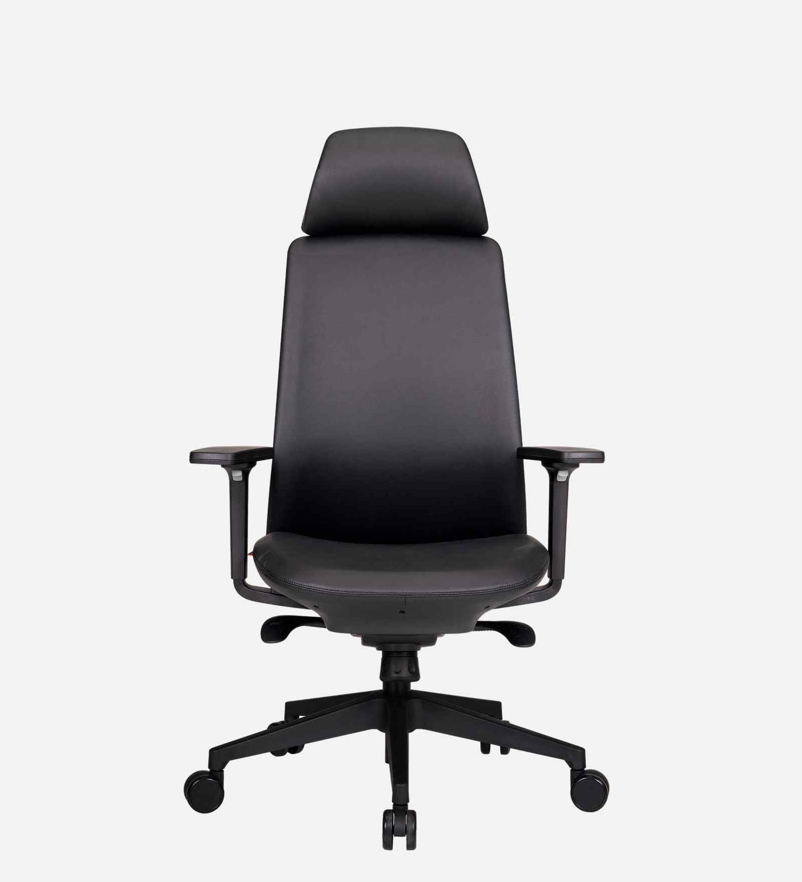 Elentra High Back Executive Chair In Grey Color