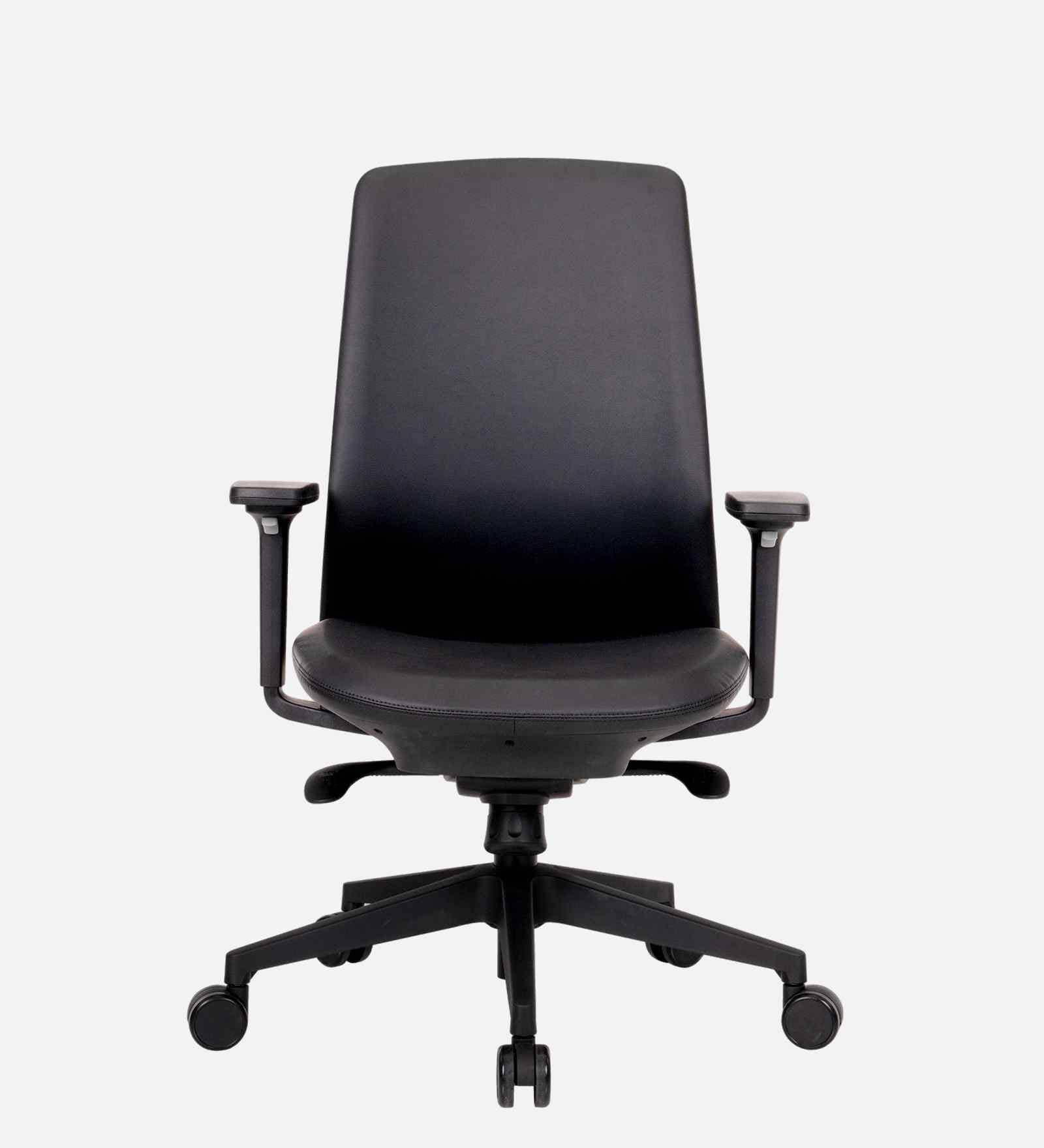 Elentra Medium Back Executive Chair In Grey Finish