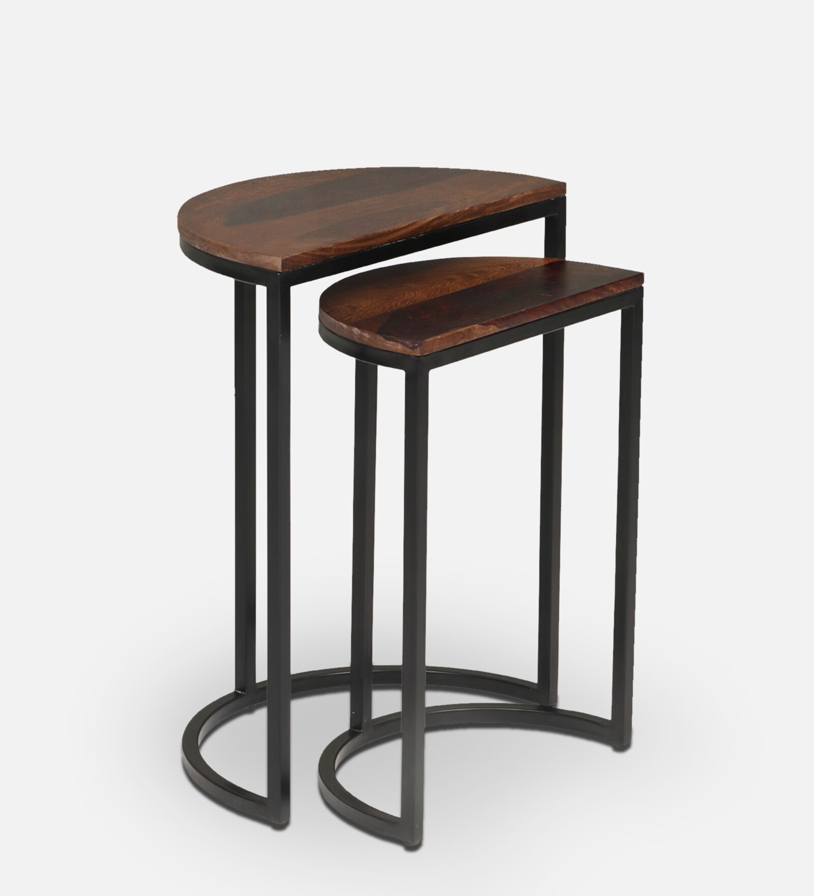 Buy Eliza Nest of Table in Walnut Colour at 47 OFF by Evok Pepperfry