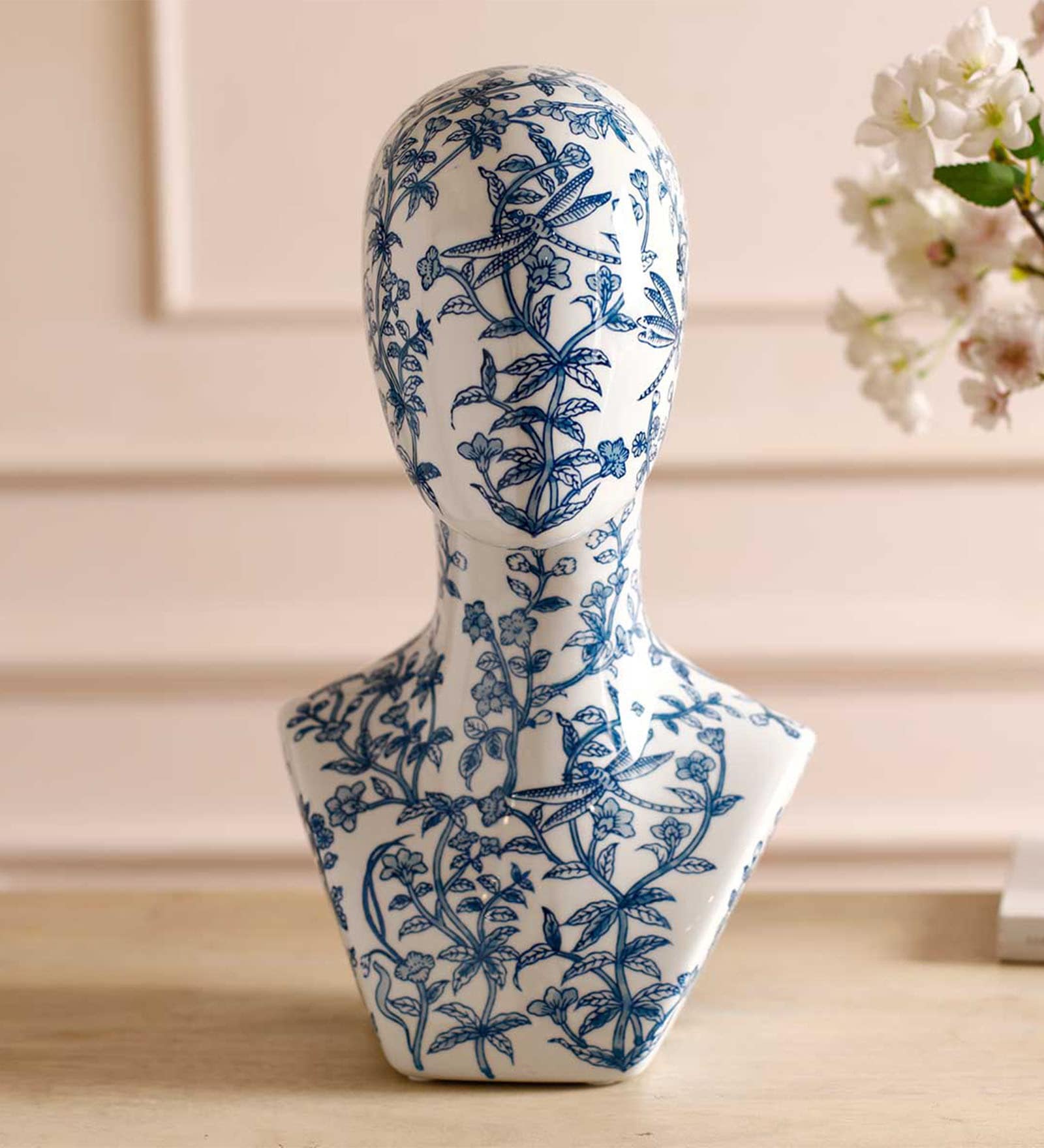 Blue Elysia Human Sculpture