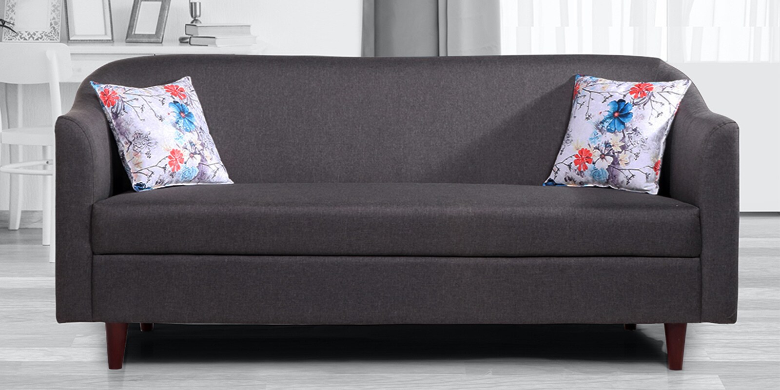 Eliott 3 Seater Sofa in Grey Colour