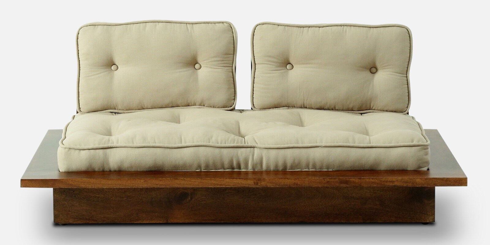 Buy Inverness Solid Wood 2 Seater Sofa in Scratch Resistant Provincial