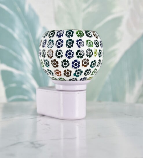 Mosaic Floral Plug-In Electric Diffuser