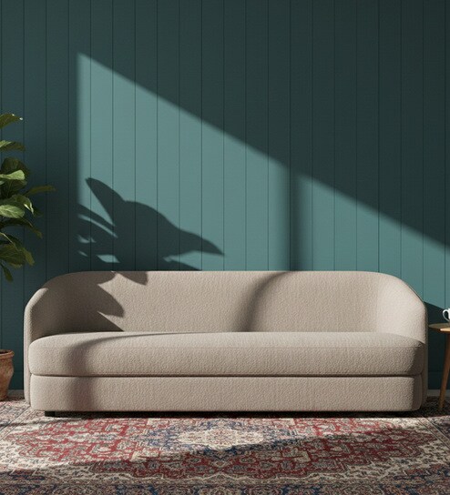 Elegant Ensemble Boucle 3 Seater In Sofa Mouse Grey Colour-image-19