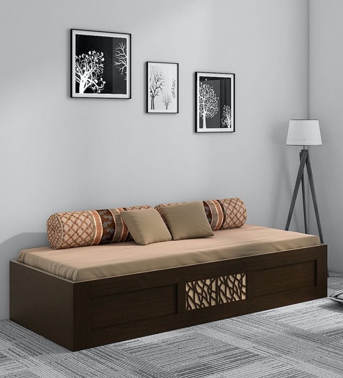 simple double bed designs with box