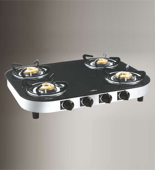 Buy Elica Glasstop 4 Burner Cooktop Online Gas Stoves Gas