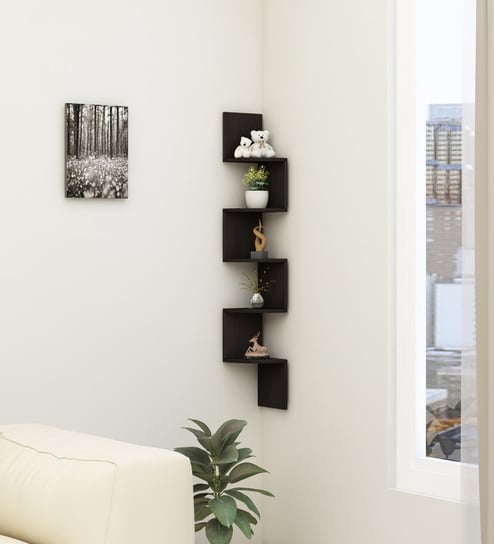 Eliot Wall Shelf In Wenge Color