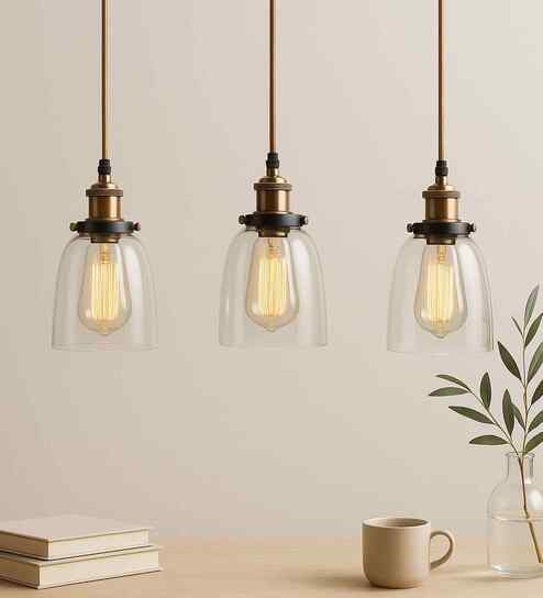 Elora Black Metal Cluster Hanging Light by Homesake