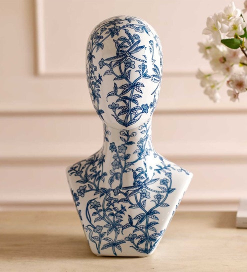 Blue Elysia Human Sculpture