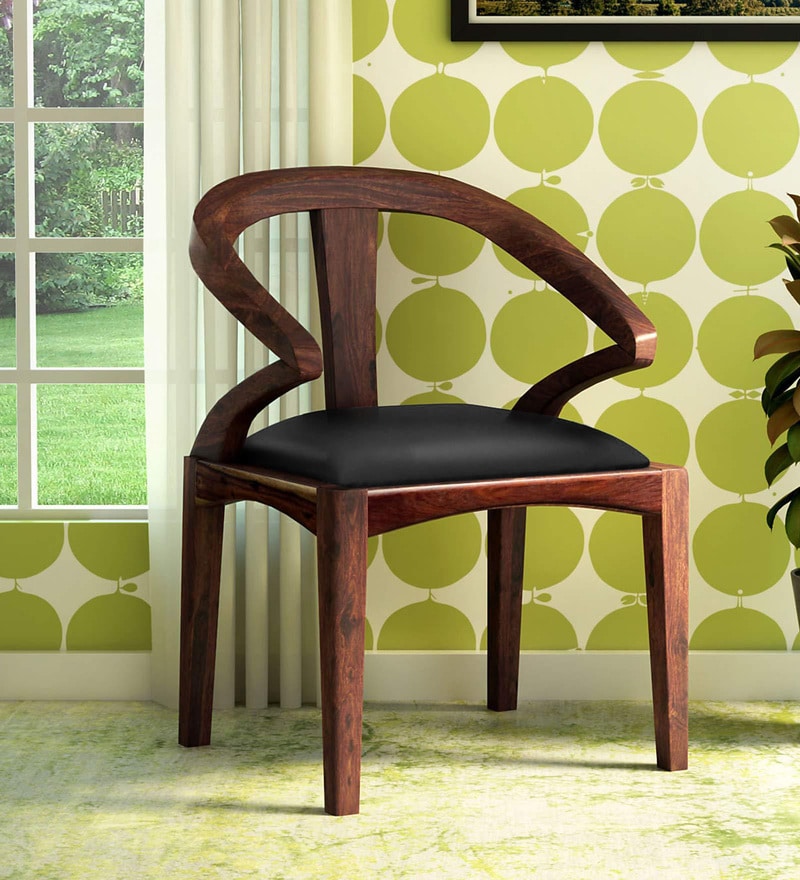 unique wood dining chairs