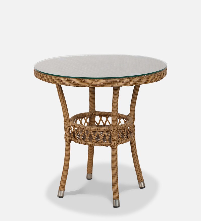 outdoor accent table wood