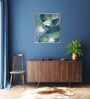 Elaeagnus Angustifolia And Lupin Multicolour Iron Wall Art