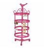 Elan Tweet Aluminium Pink Jewellery & Earring Stand