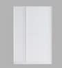 Elantra 3 Door Wardrobe Brown Flowery Wenge & Frosty White Finish