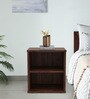 Elara Bedside Table In Columbian Walnut Colour