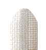 Elara Column Woven Resin Vase (White) Elara Column Woven Resin Vase (White)