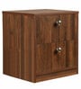 Elara Double Drawer Bed Side Table Chest In Matte Finish
