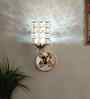 Elara Gold Iron Wall Light | Inbuilt LED | without Bulb | Eliante