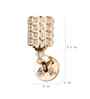 Elara Gold Iron Wall Light | Inbuilt LED | without Bulb | Eliante