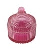 Elara Pink Quartz Candle in Jar