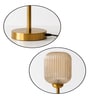 Elara Ribbed Cylinder Table Lamp