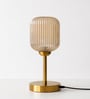Elara Ribbed Cylinder Table Lamp