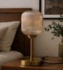 Elara Ribbed Cylinder Table Lamp