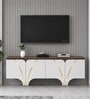 Elara TV Unit in Walnut & White Finish