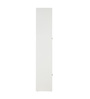 Elara White Colour Bookshelf In Frosty White Finish With 8 Tier