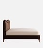 Elaris Curve Comfort Bed in velvet With Engineer Wood Frame & Hydraulic Storage