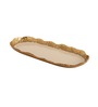 Elaris Tray & Bowl Set In Gold
