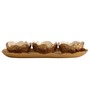 Elaris Tray & Bowl Set In Gold