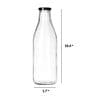 Elaska 1 Ltr (Set of 6) Glass Bottle