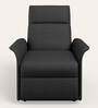 Elbe Leatherette 1 Seater Motorized Recliner In Black Colour